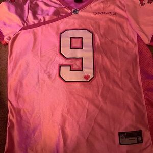 Limited edition Saints Drew Brees Jersey- Breast Cancer Awareness